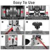 Manual Wire Stripping Machine Hand Crank Wire Stripper Portable Drill Driven Cable Stripper Machine for Scrap Copper Recycling