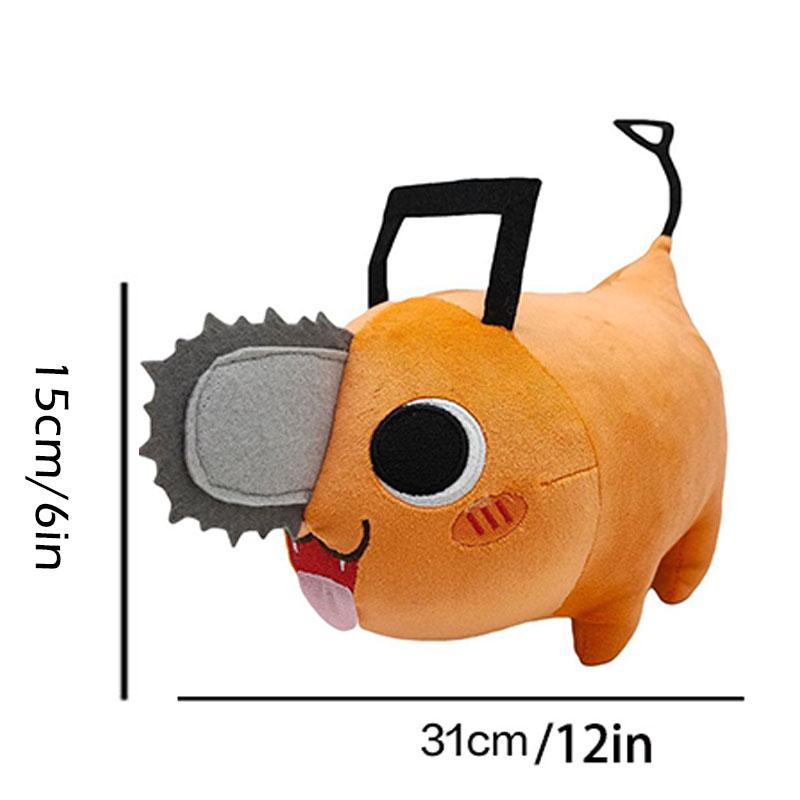 

Pochita Man Chainsaw Plush Toy Stuffed Doll Throw Pillow Kids Birthday Gift Xmas Smiling