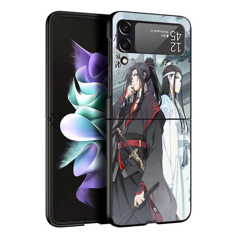 Anime Mo Dao Zu Shi Cases For Samsung Galaxy Z Flip 4 5 6 7 3 Z Flip7 Flip6 Flip4 Flip5 Flip3 5G Hard Shockproof Fundas Cover Ga