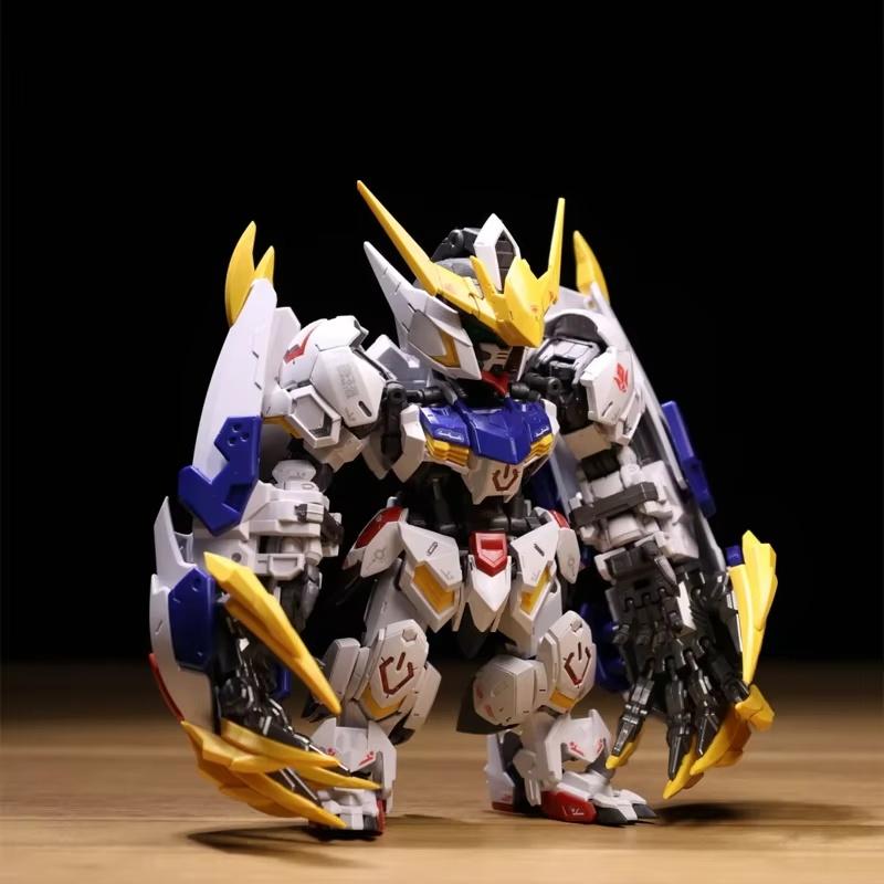 Barbatos MGSD ASW-G-08 Lord Wolf Coda Artiglio Grande Robot Modello da Assemblare Kit Action Figure Ornamento da Scrivania Bambino Giocattolo Puzzle Regalo