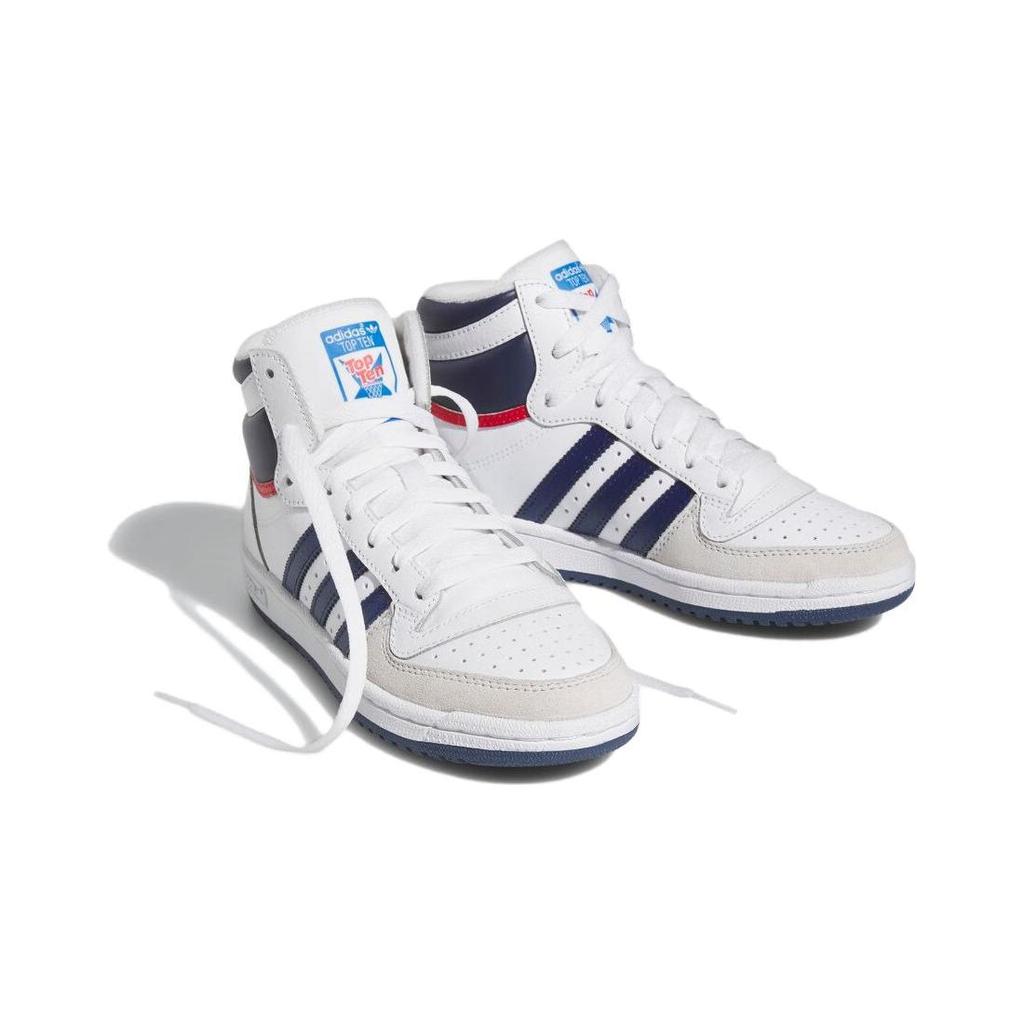 Adidas Top Ten RB J White Dark Blue Kids Sneakers Cloud-White Supplier-Colour IG4797
