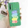 For Huawei nova 7 5G JEF-TN00 JEF-AN00 Case Silicone Back Cover For Huawei Nova7 JEF-NX9 JEF-AN20 Simple Style Phone Cases