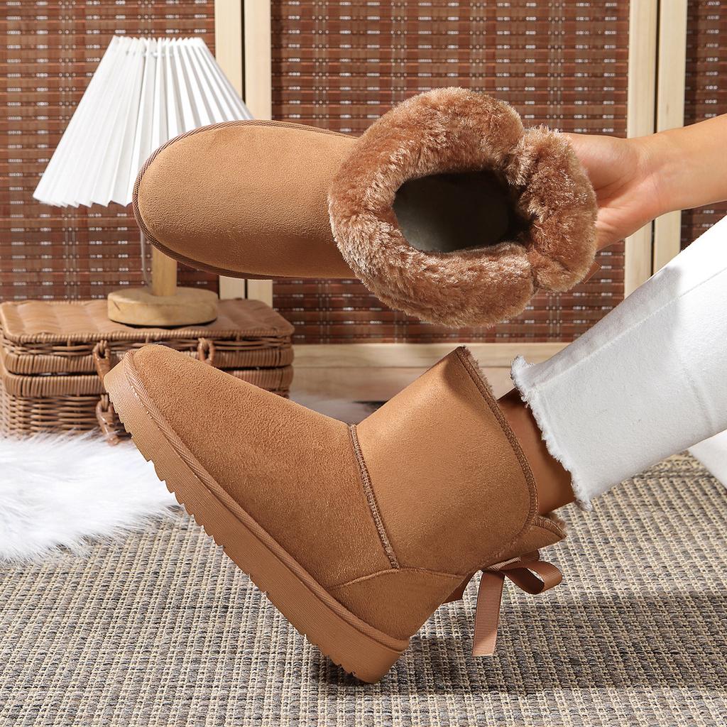 Women Snow Boots Designer Office Walking Large Size Fashion Women Shoes Winter New Comfortable Platform Boots Zapatos De Mujer