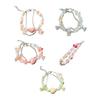 Crystal Beaded Bangle Sweet Cute Wristband Adjustable Bangle Jewelry Phone Chain
