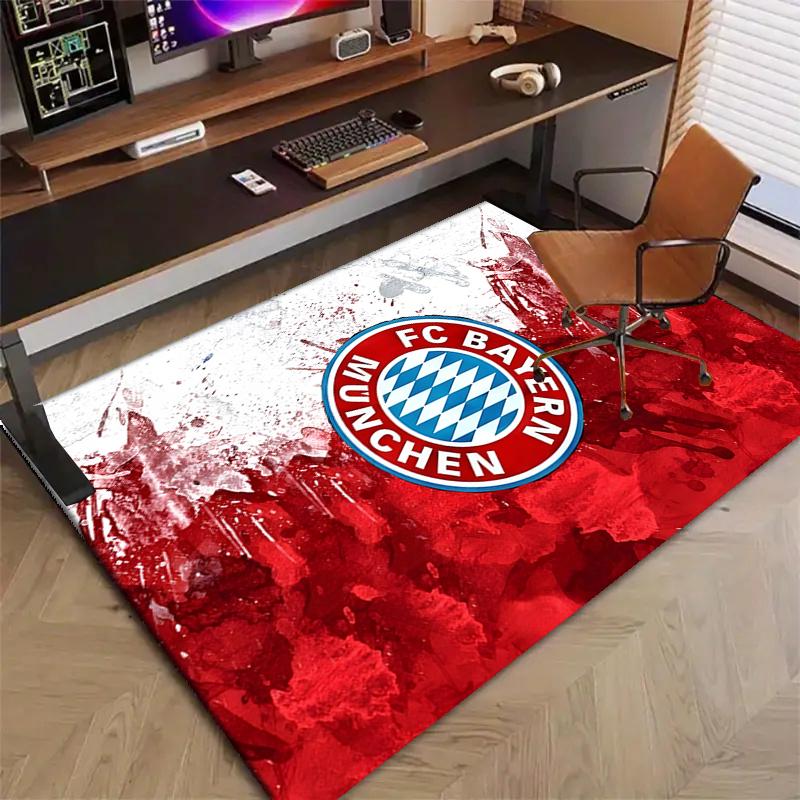 B-Bayern Munich (2)Printed Area Rug Carpet for Bedroom Living Room Home Decor Rugs Mat Non Slip Mat Rug for Bedside