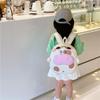 Cute Pig Design Kids Backpack For Preschool Boys And Girls Nylon Material