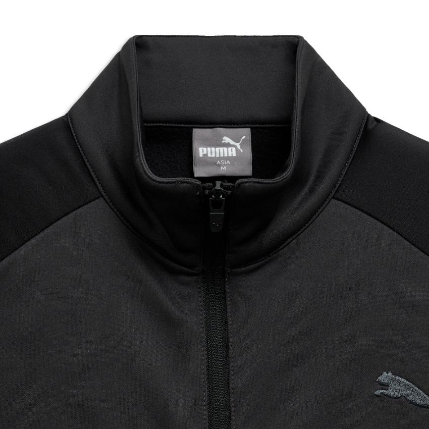 Men's PUMA Jackets Men's Black Stand Collar Moderate Other