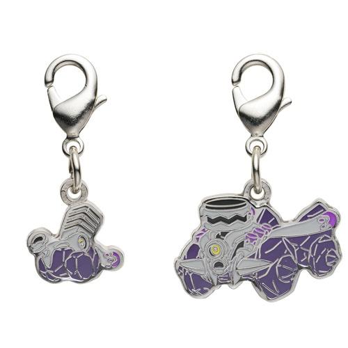 

[Pokemon] Pokemon Center National Pokedex Metal Charm 965 Varoom 966 Revavroom