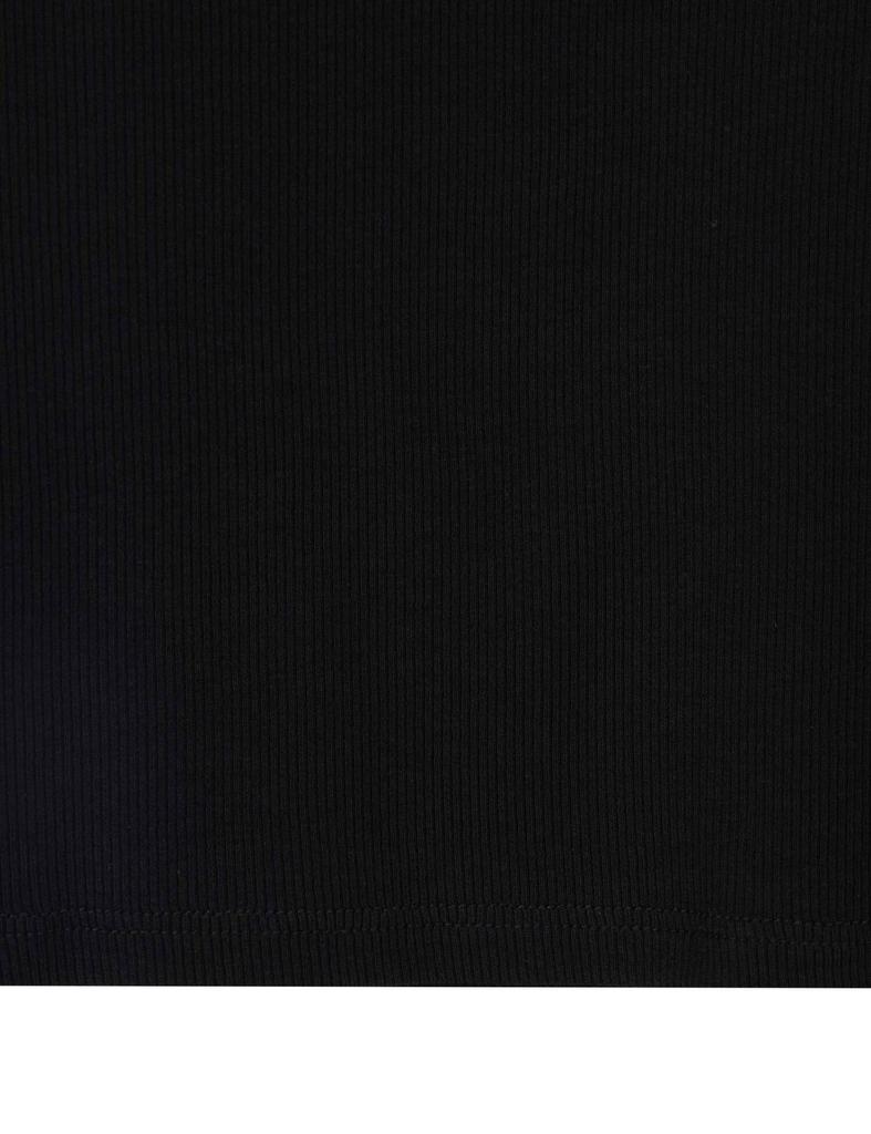 BUCKAROO Women'S Slim Fit U-Neck Long Sleeve T-Shirt Black