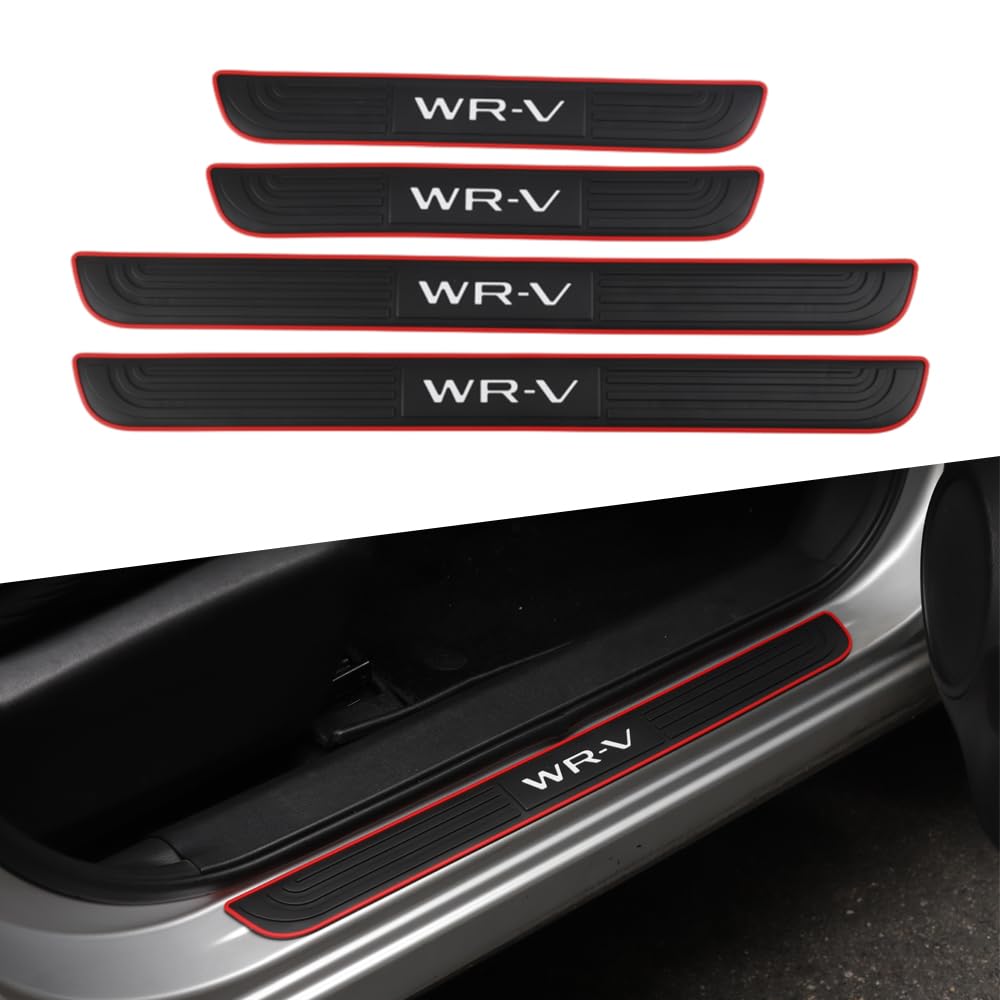 LEXLEYS Honda DG5 Side Step Guard Scuff Car Door Side Guard Scuff Protector Scratch Tape Stain Prevention WR-V Plate, Molding, Sticker, Sheet, чёрный