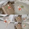 Christmas Bell And Reindeer Dangle Earrings With Electroplated Alloy For Womens Holiday Accessory