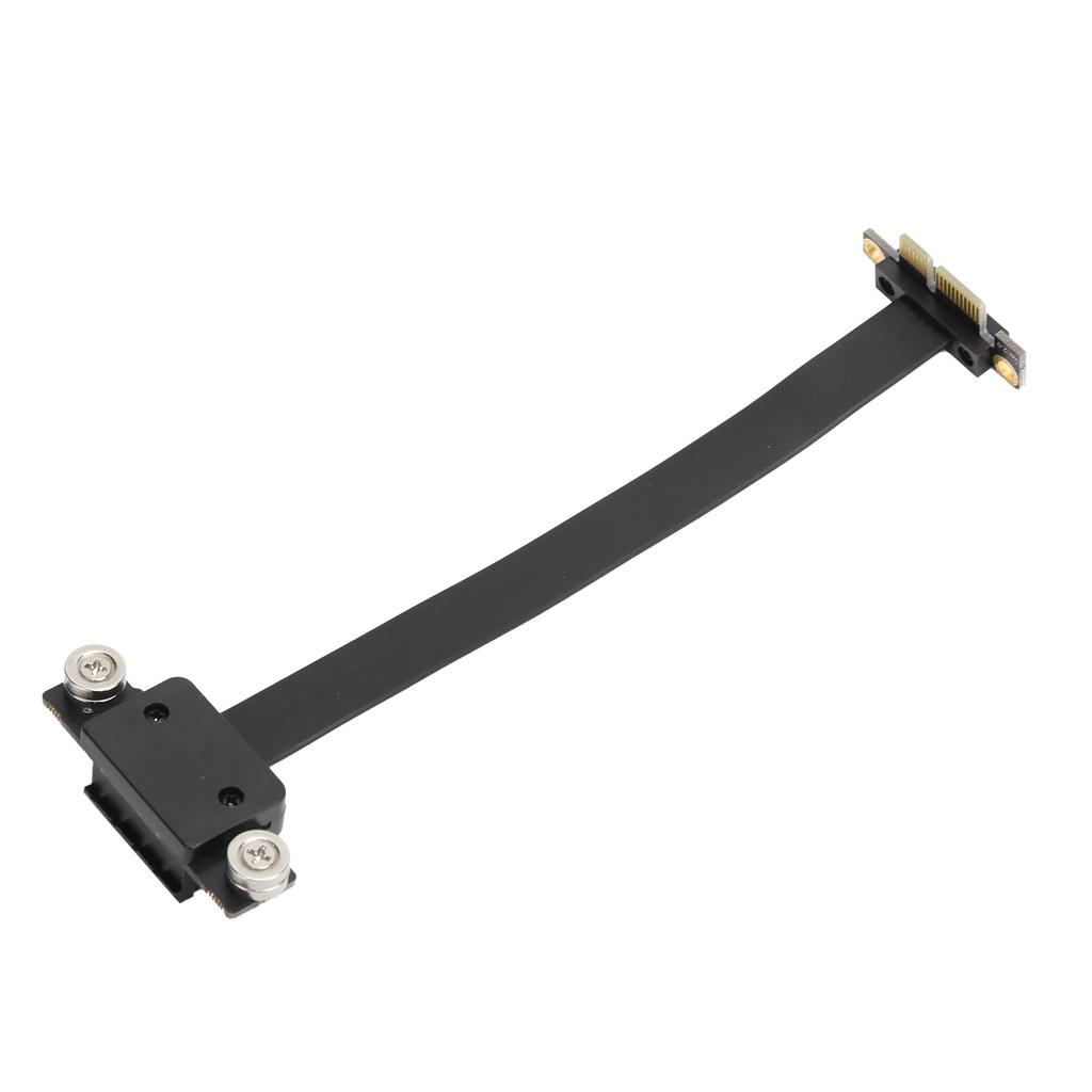 Extension Cable PCIE 1X Dual 90 Degrees  with LED Indication Magnetic Pad Network Adapter 15cm