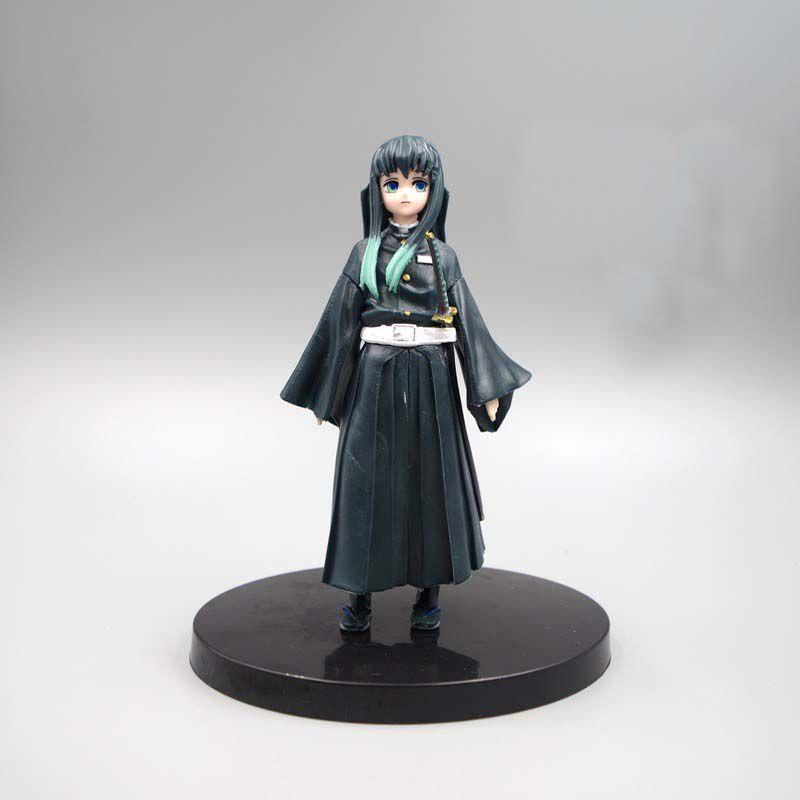 Highquality Pvc Demon Slayer Action Figures Collection Including Mitsuri Muichiro Tengen Kyojuro Obanai Kanao Sanemi Elegant Decorations