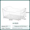 Food-Grade Transparent Refrigerator Storage Box – Large Capacity for Kitchen Organizing