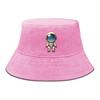 Astronaut Print Autumn Bucket Hats Polyester Bucket Hats Man Hip Hop Bucket Hat Ideal Choice For Gifts Bob Homme