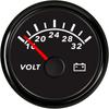 ELING Newest Waterproof Universal 52mm (2") Voltmeter Volt Gauge Meter  with Red Backlight for Car Boat Yacht Truck
