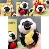 Adorable Original Plush White Faced Monkey Keychain Creative Cartoon Animal Gift