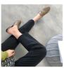 Women's Black High-Waist Slim Fit Stretch Denim Jeans - Petite, Plus Size, Spring/Autumn 2026