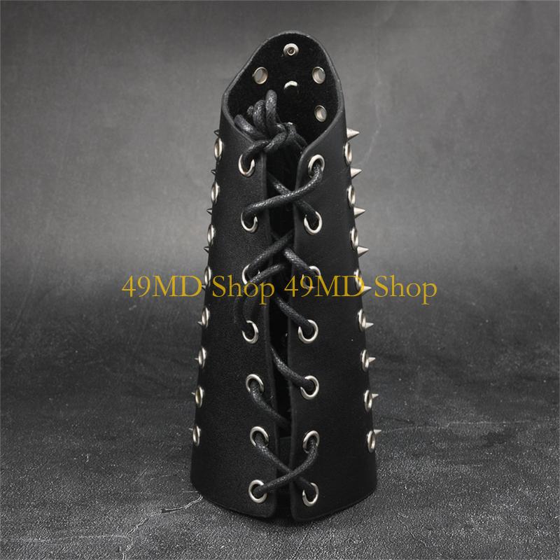 49MD Victorian Armband Rivets Studded Arm Bracers For Stage Show and Halloween Event