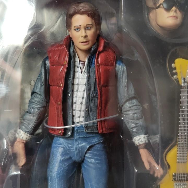 Back To The Future Marty 7in Pvc Action Figure Collectible Model For Fans