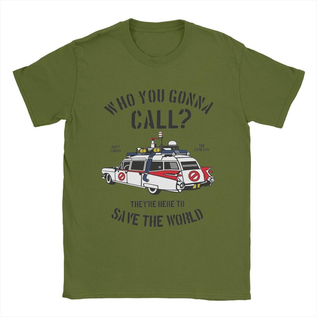 Ghostbuster Film T-Shirts Herren Baumwolle Fantastische T-Shirts Rundhals T-Shirt Kurzarm Tops Geschenk
