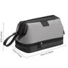 Large Capacity Dry Wet Separation Toiletry Bag Multi-Purpose Waterproof Travel Storage Pouch for Outdoor Trip Bathroom Organizer