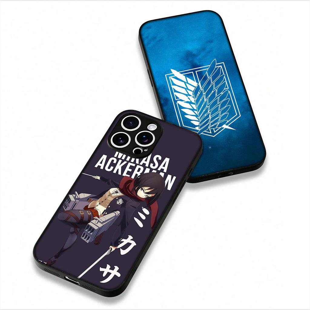 Coque Cover for OPPO A80 A60 A40 A38 A79 A16 A17 A58 A78 A94 A95 A57 A15 A74 A53 A96 A98 Case Attack On Titan Levi Eren Jaeger