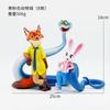 Model Zootopia Handmade Doll Judith Nick Foxgari Snake Anime Toy