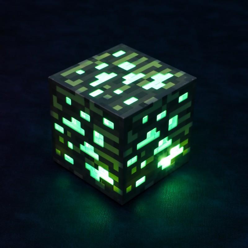 Night Light Minecraft Bottle Bee Salamander Creeper Building Block Lamp Gift
