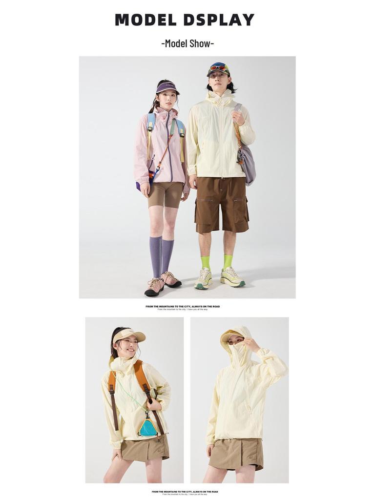 2026 Summer Ice Silk UPF50+ Sun Protection Jacket - Lightweight, Breathable Outdoor Sunscreen