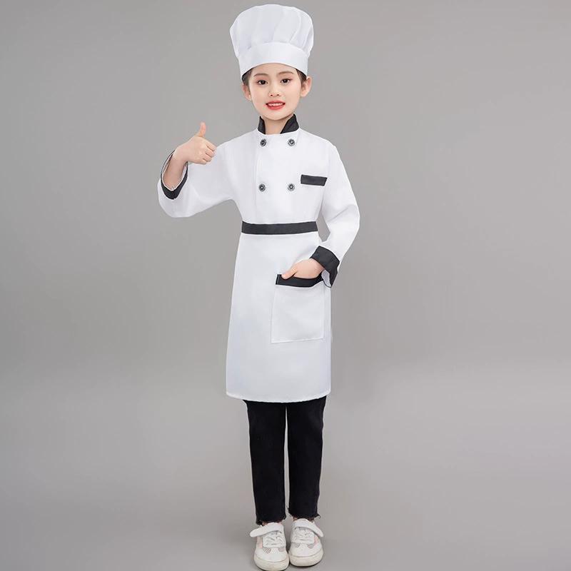 Children's Chef Costumes Children's Costumes Children's Games Professional Costumes Performances Children's Little Chef Costumes