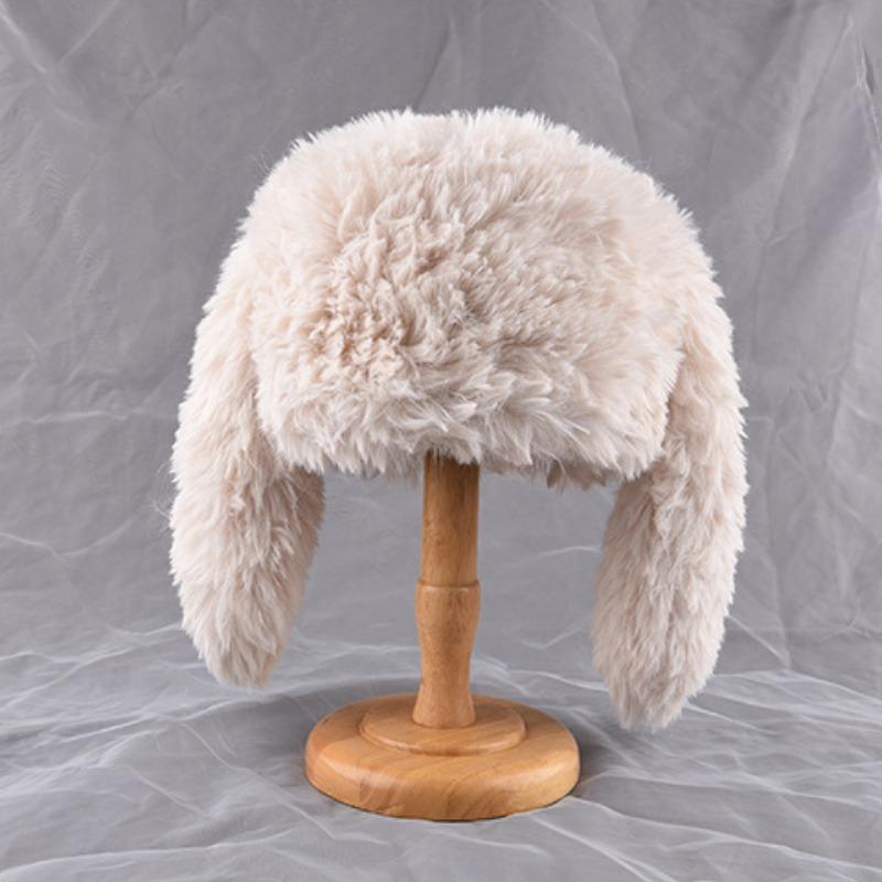 Thunderbolt Hat Men and Women Winter Padded Thickened Ear Protection Cap Cycling Outdoor Ski Ins Warm Cold Cotton Cap