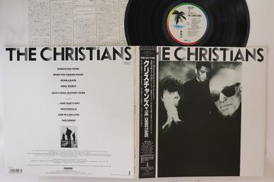LP-Schallplatte CHRISTIANS Christians R28D2102 ISLAND 1988 Japan Obi Rock Gebraucht