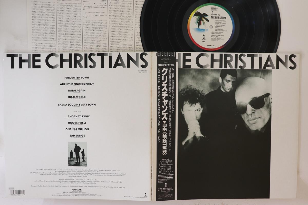 

LP Пластинка CHRISTIANS - Christians R28D2102 ISLAND 1988 Япония Оби Рок