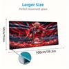 Erling Haaland Color Mouse Pad Large Gaming Table Cushion Non-slip Laptop Tablet Big Mousepad XXL Mat Mini PC Playmat With Lock Edge