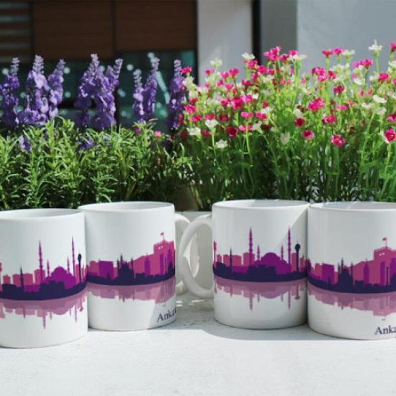 Design Mug 4-piece - Turkey Ankara Travel Mug_pj629