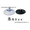 M4-M8 Transparente PVC-Saugnapf mit Gewindestange
