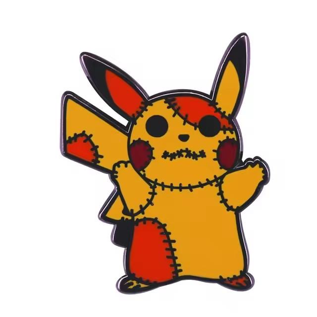 Japanese Anime Pokemon Enamel Pin Lapel Pins for Backpack Brooches On Clothes Briefcase Badges Metal Jewelry Accessories