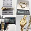 Used SEIKO Ladies Watch, 2 Ruby, New Battery, Gold Bracelet, Manufactured February 1996