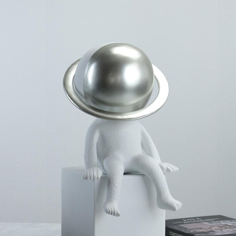 

Украшения Аксессуары для дома Творческий астронавт Астронавт Гостиная Тумба под телевизор Nordic Light Роскошный офисный настольный декор