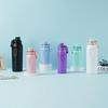 450-1000ml 304 Stainless Steel Sports Water Bottle, Large Capacity Vacuum Insulated Flask with Carry Handle for Hiking Gym