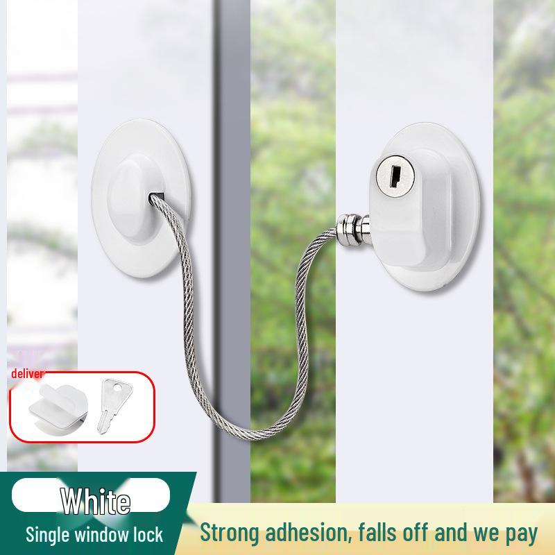 High-Rise Window Child-Safe Anti-Theft Casement Lock