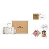 Coach City 15 Removable Shoulder Strap Tote Bag Women Tote White CW032-IMXU5