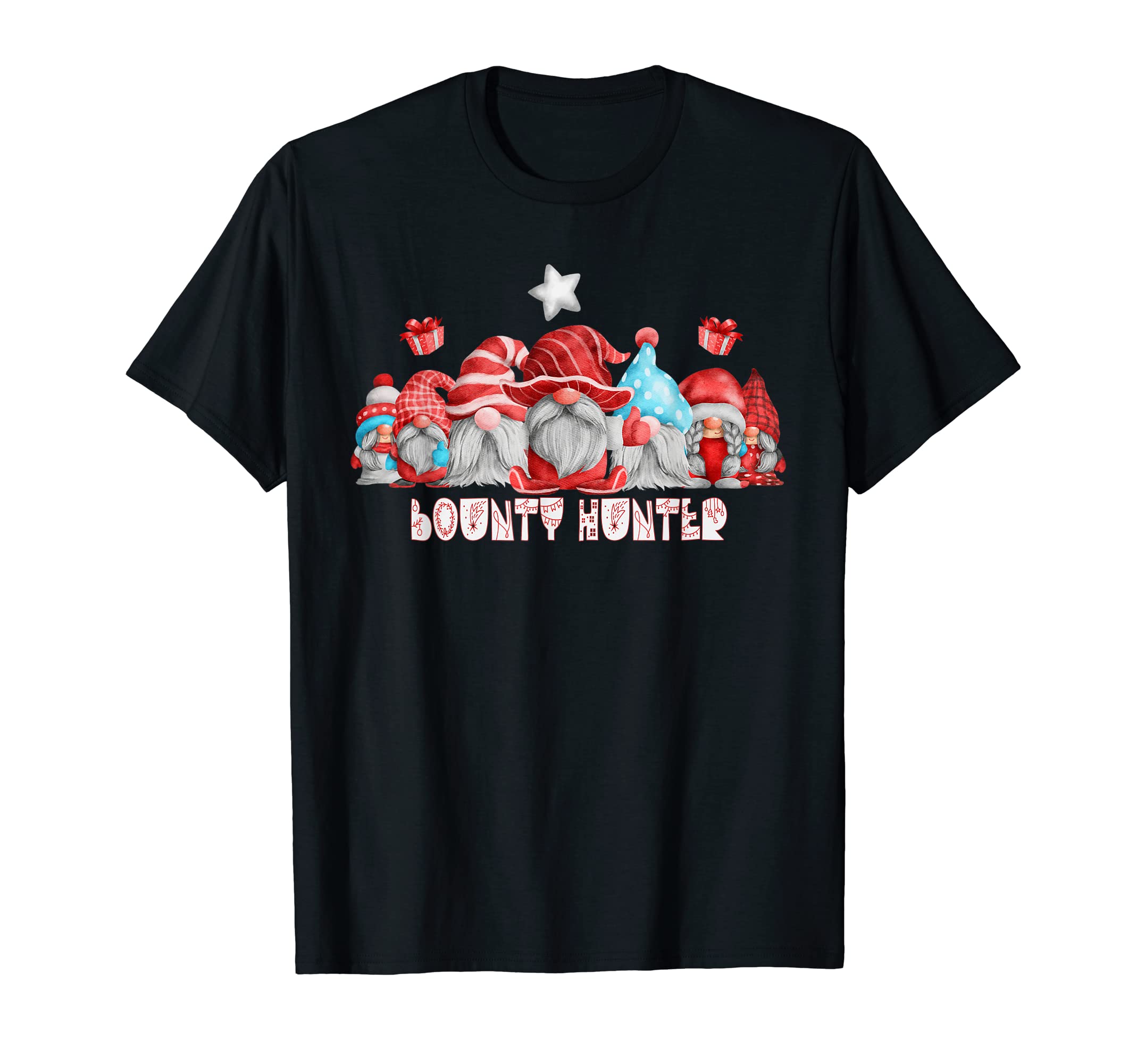

Bounty Hunter Work Christmas Gnome Back to School T-Shirt