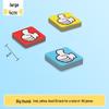Magnetic Blackboard Stickers: Kids' Reward Magnets with Cartoon Stars, Flowers, and Smileys for Home & Classroom Whiteboards