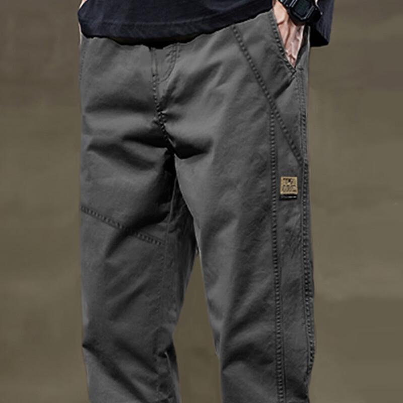 TonLion Men's Harem Loose Cargo Joggers