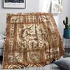 Unicorn Animal Print Flannel Blanket, High quality Comfortable for All Seasons, Home Decor, Warmth and Comfort, Perfect for Christmas Gifts143