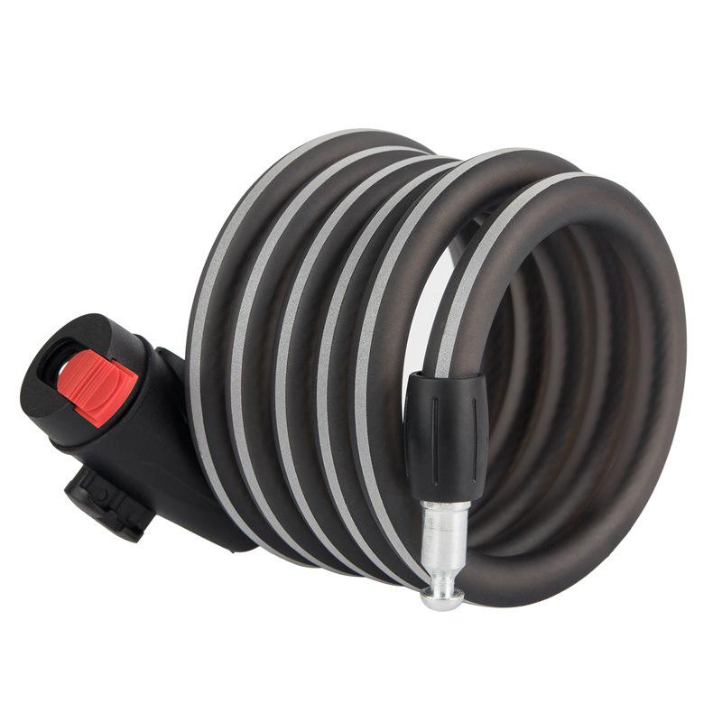 Reflekterande Cykelkabellås med Fem-siffrigt Kombinationslås för Mountainbikes & Landsvägscyklar