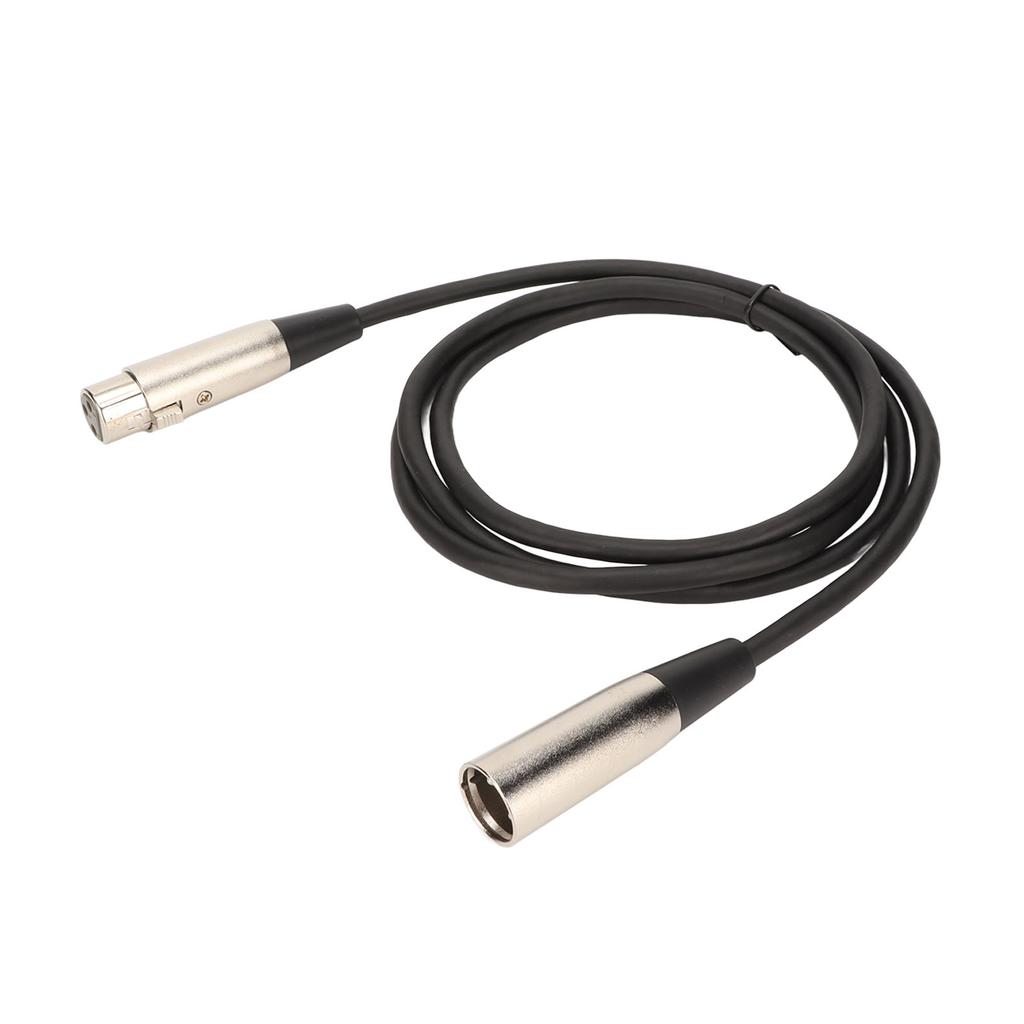 XLR Stecker auf Buchse Mikrofonkabel Verschleißfestes XLR Stecker auf Buchse Soundkabel 1,5 m