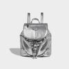Small retro American-style backpack for women trendy buckle feminine student school bag high quality